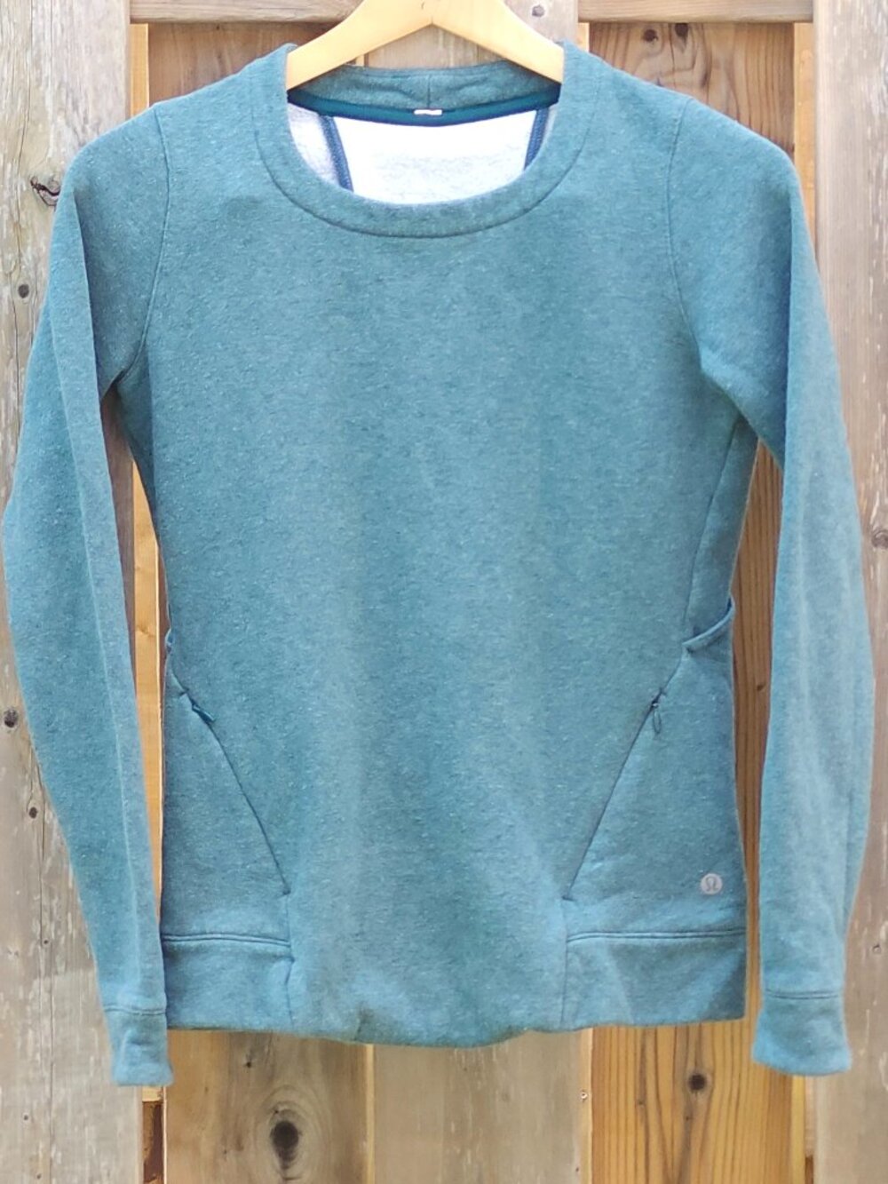 Lululemon &go Endeavor LS Sweatshirt 2 Green